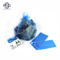 Biodegradable compostable bioplastic rolled garbage bag